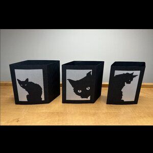 Spooky Cat Paper Candle Lights
